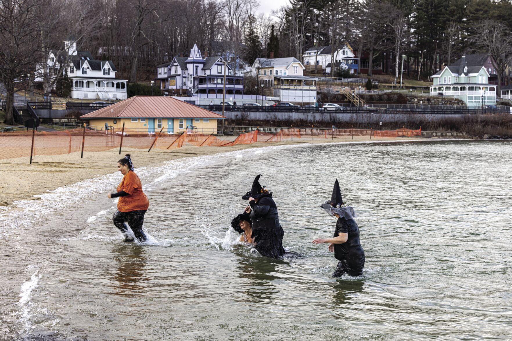 Wicked Witches take the plunge for Boys & Girls Club